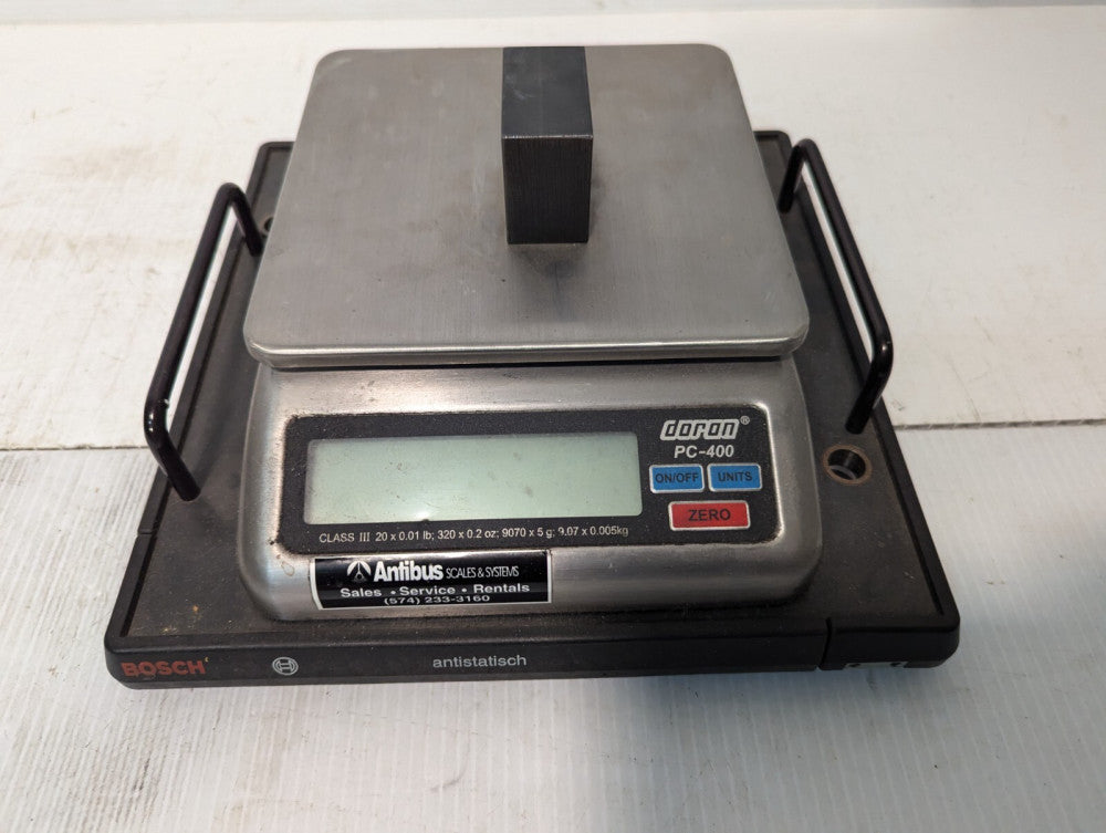 Doran PC-400, Portion Control Scale, LCD Display Bench Scale, no power supply