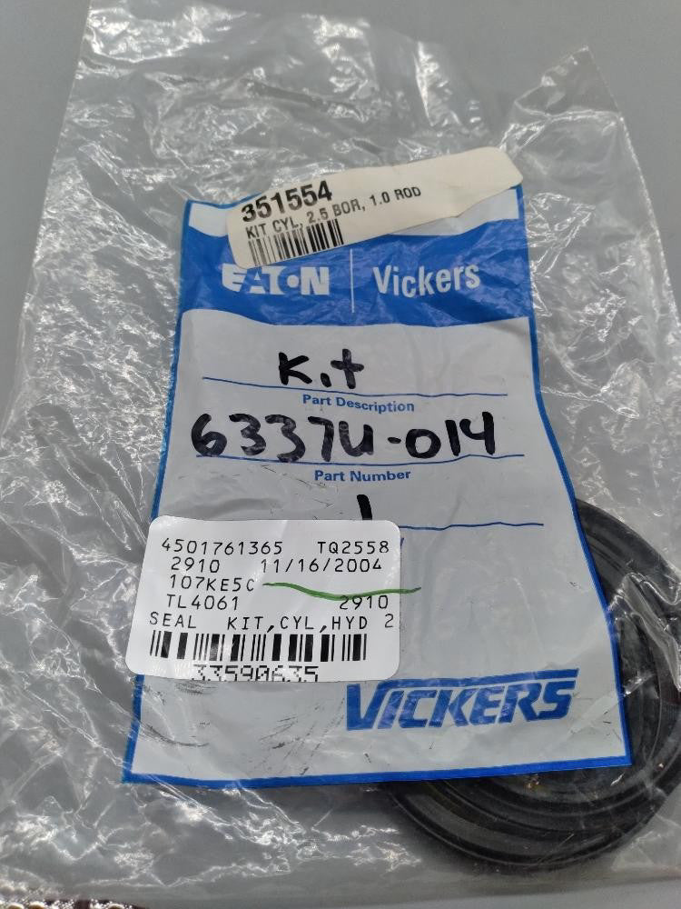 NEW Vickers 6337U-014 Seal Kit