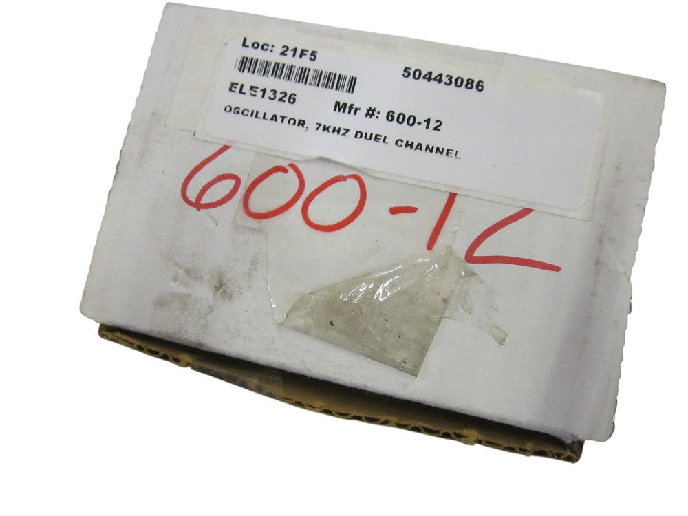 MOEN INDUSTRIES 600-12 REV B OSCILLATOR, 7KHZ DUAL CHANNEL NSMP