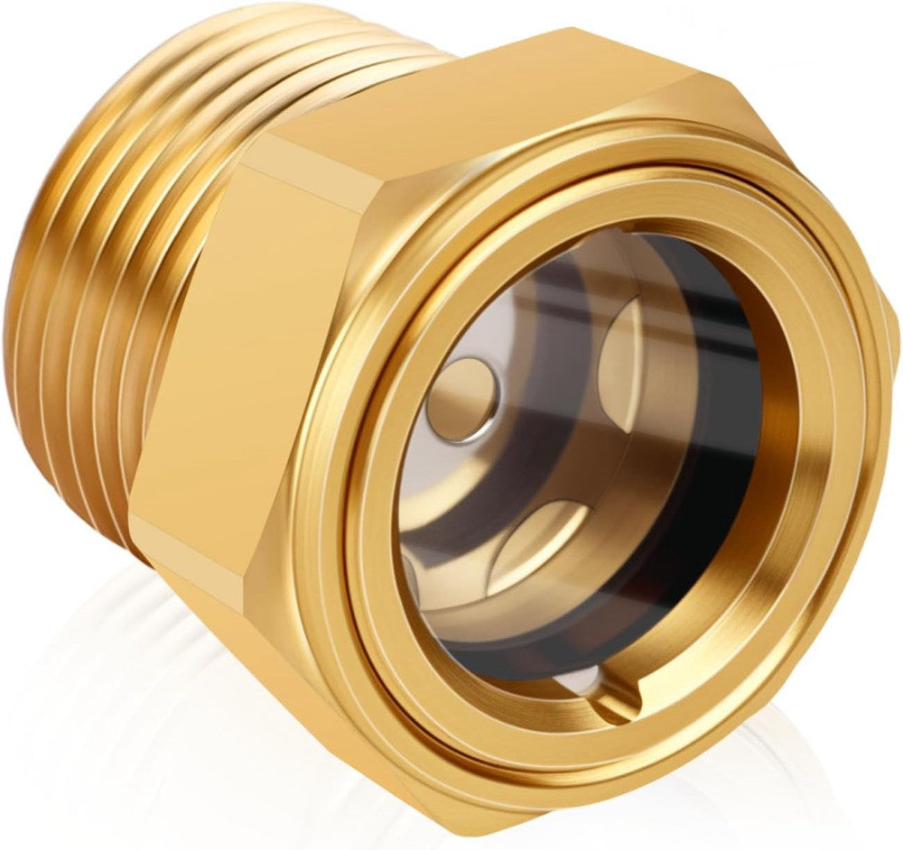 3/4 NPT Air compressor Oil Sight 3/4'' Flat, 3/4'' Npt Flat