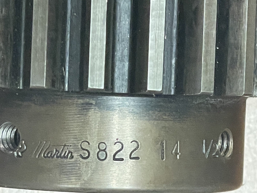*NEW SURPLUS* Martin S822 14-1/2 External 22 Tooth Steel Spur Gear KEY .25 inch