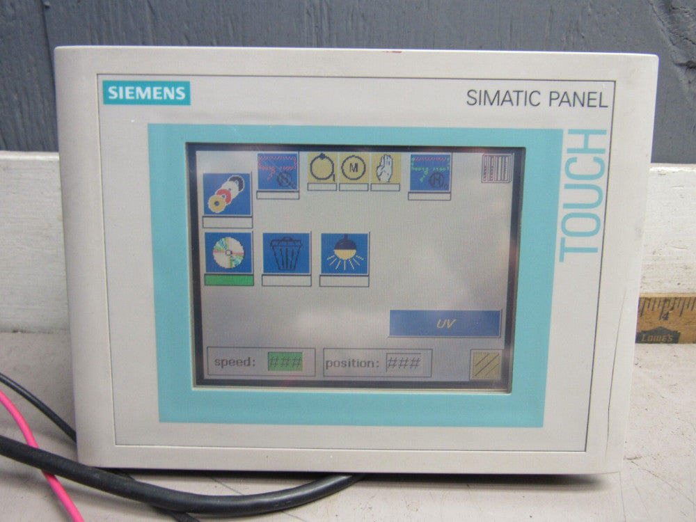SIEMENS 6AV6545-0CA10-0AX1 SIMATIC TP270 6'' TOUCH PANEL NICE USED TAKEOUT!!M/O