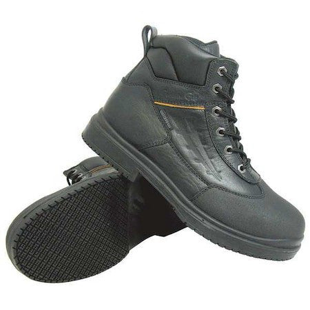 Genuine Grip 7800-9.5W Unisex 6-Inch Work Boot, 9 1/2 W, Steel Toe, 6 In H,