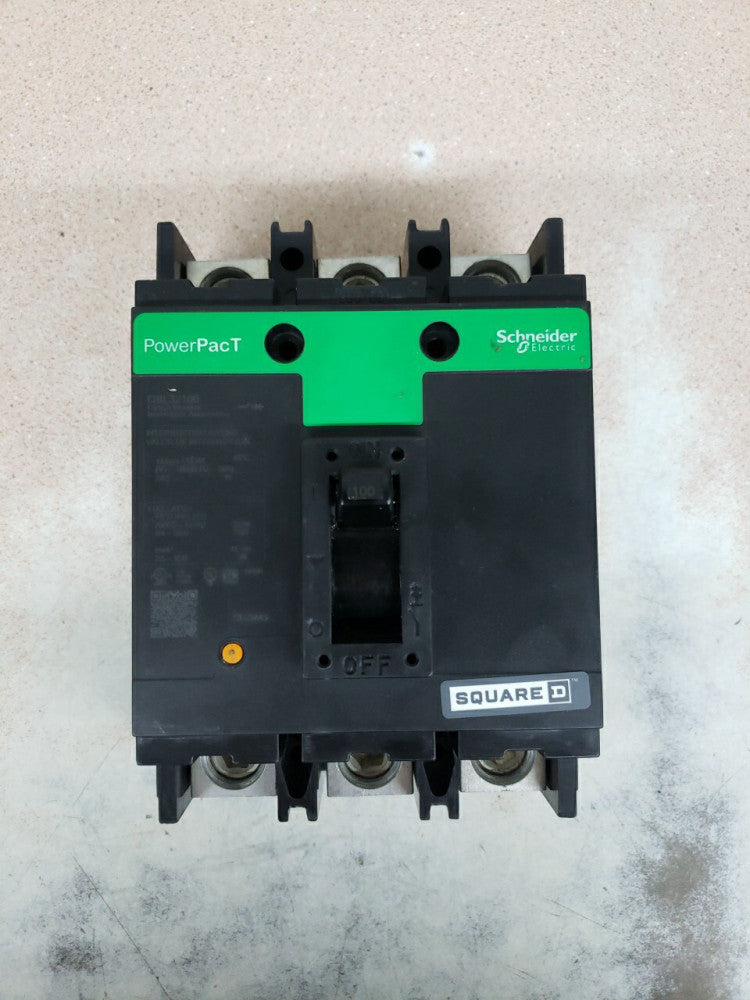 QBL32100 - Square D - Molded Case Circuit Breaker NEW TAKE OUT!