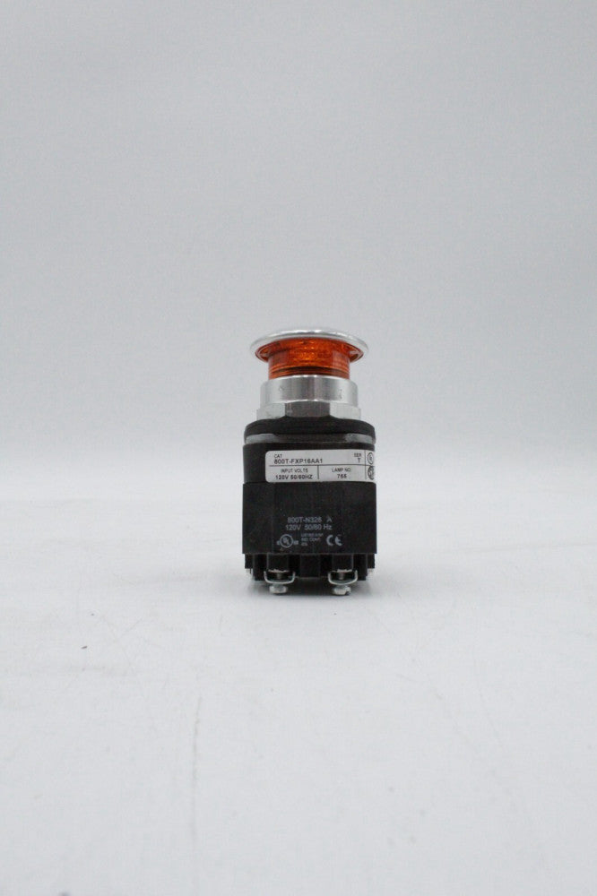 Allen-Bradley 800T-FXP16AA1 Amber Illuminated Push Button