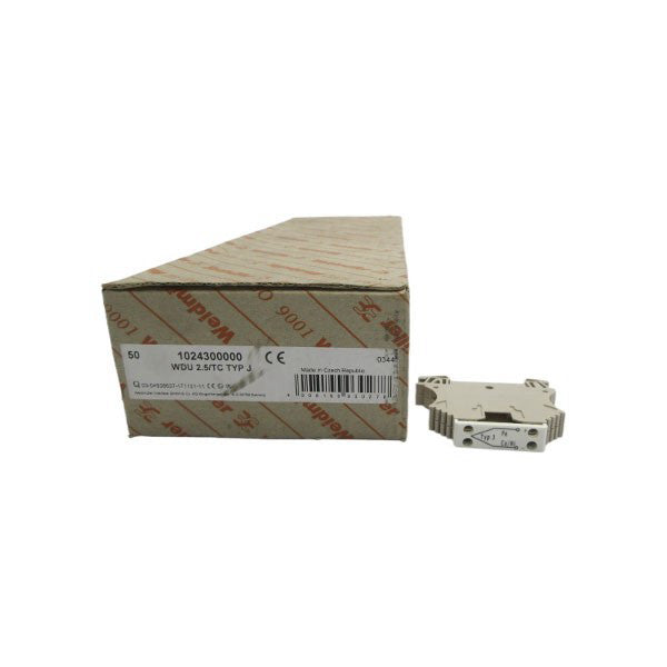 WEIDMULLER 1024300000 WDU2.5/TC (PKG OF 50) NSMP