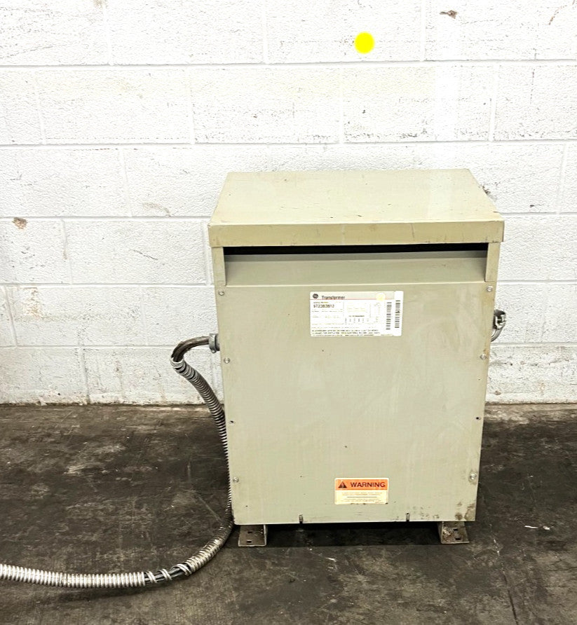 GENERAL ELECTRIC 9T23B3872 TRANSFORMER INDOOR DRY TYPE 3 PHASE CLASS AA
