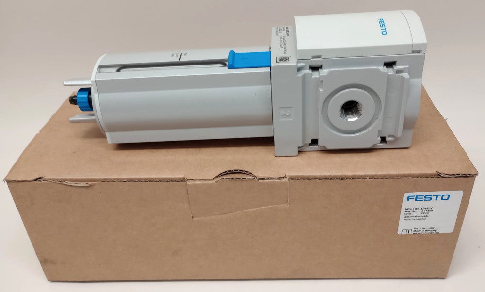 Festo MS6-LWS-1/4-U-V Water Separator 564868 MS6LWS14UV