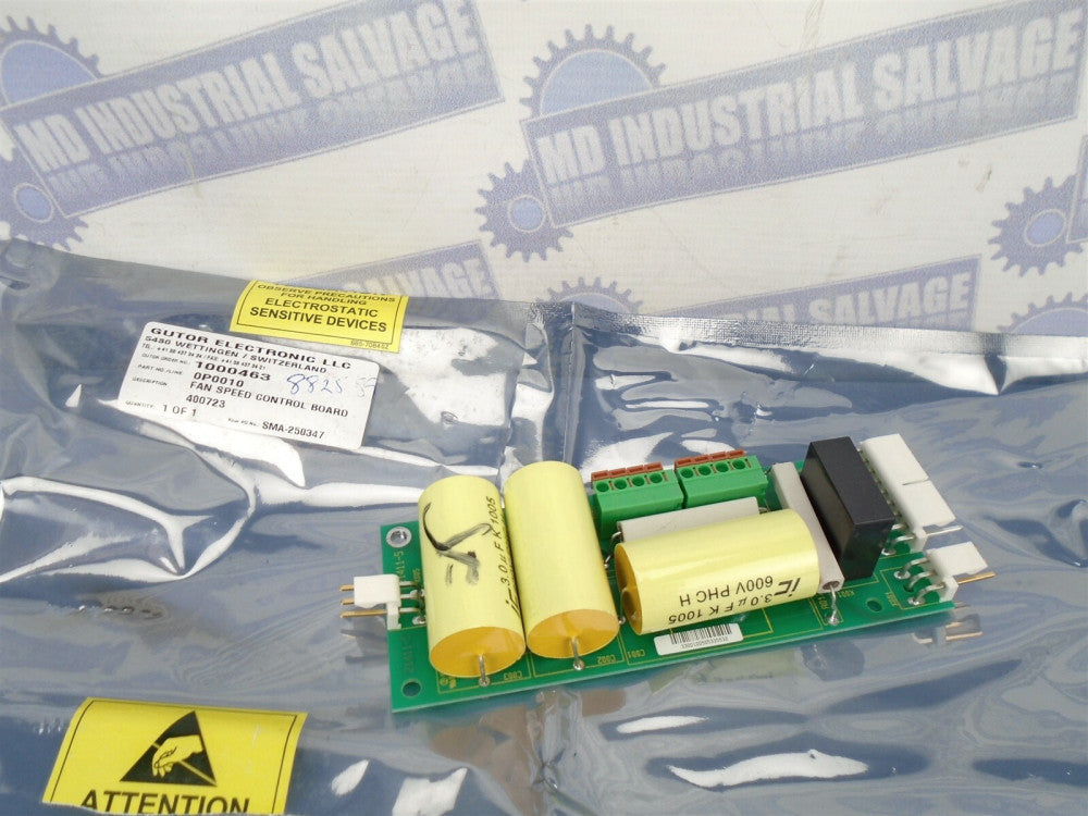 GUTOR - 0P0010 - FAN SPEED CONTROL BOARD - CIRCUIT BOARD - (NEW IN STATIC BAG)