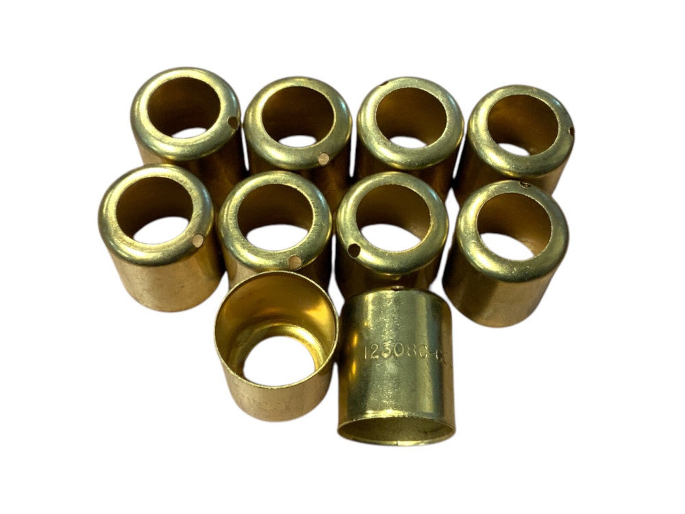 Danfoss 12308C-C00 Brass Straight Ferrule for 0.500'' Hose Series 123, (10 PACK)