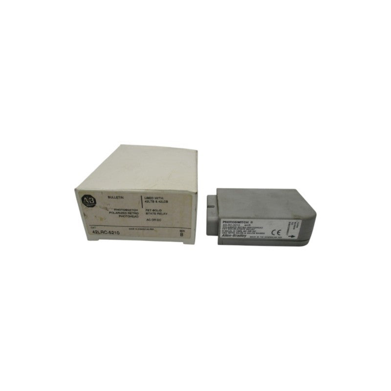 ALLEN BRADLEY 42LRC-5210 SER. B 0-120VAC (WH) (AS PICTURED) NSMP