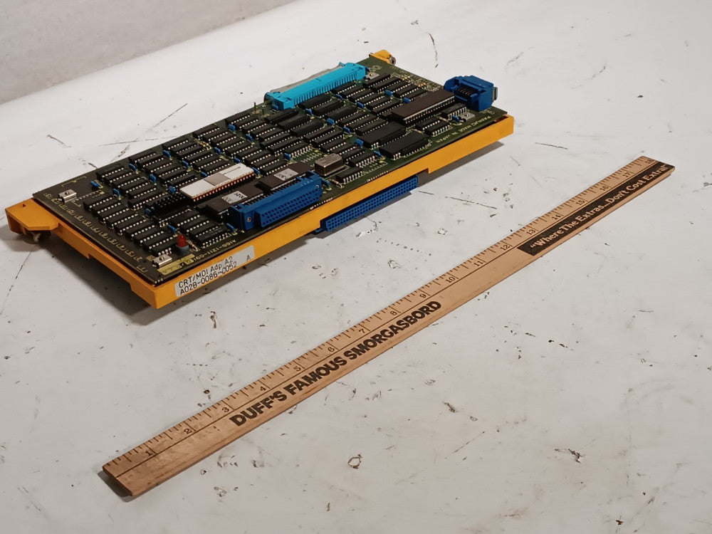 Fanuc A02B-0086-C052 CRT/MDI Adapter A2, PLC Module, A16B-1211-0900