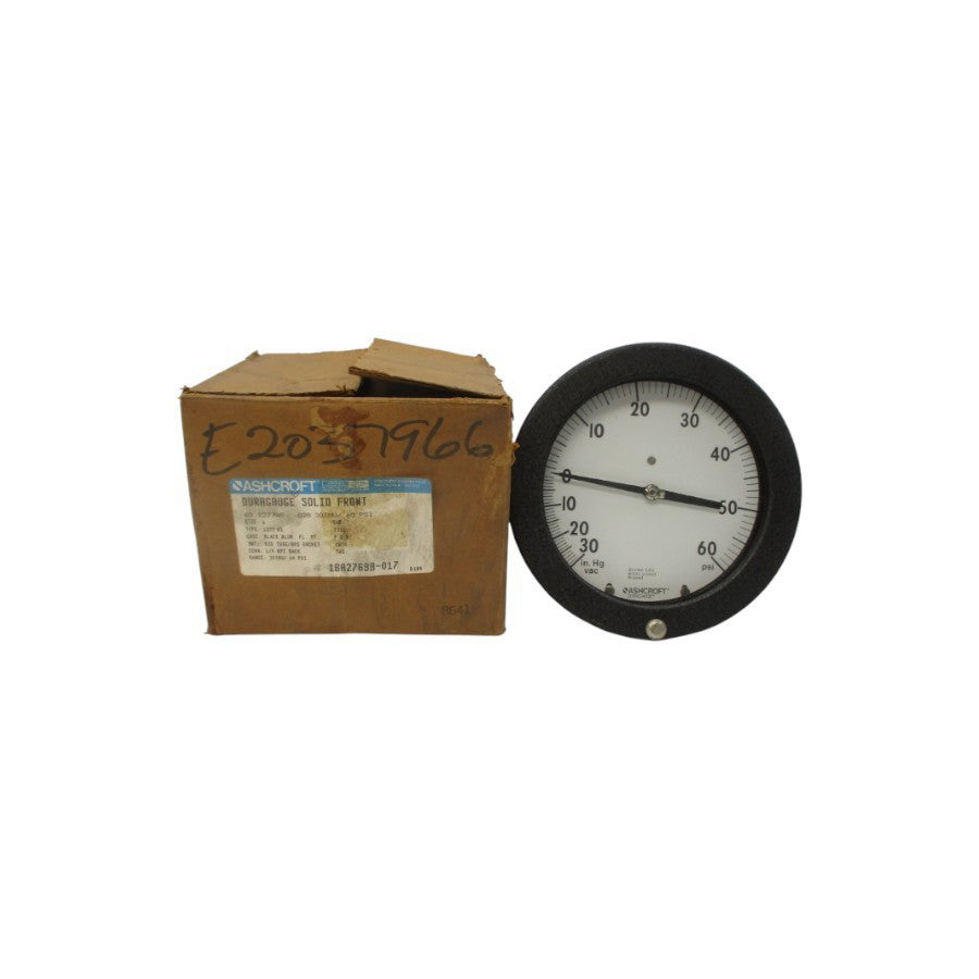ASHCROFT 601377AS02B30IMV 60PSI 6" NSMP