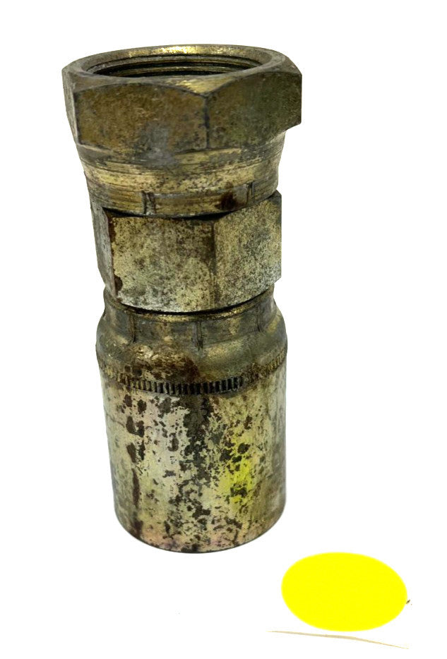 EATON 43020E HYDRAULIC HOSE 1-1/4" HOSE WITH A 1-5/8"-12 THREAD SIZE OAL 4-7/8"