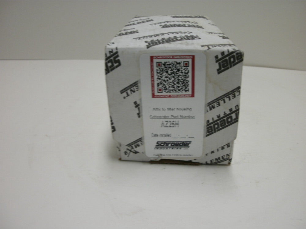SCHROEDER AZ25H HYDRAULIC FILTER 10.3 BAR 150 PSI BETA RATIO 24 NEW IN BOX