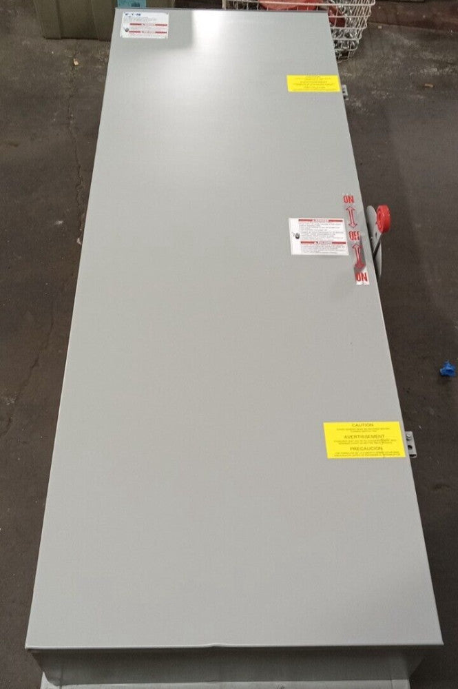NEW EATON DT325NRK 400 AMP DOUBLE THROW SAFETY TRANSFER SWITCH 3R FUSIBLE 240V