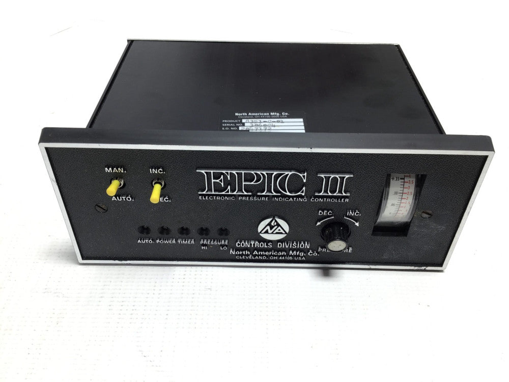 North American 8351-C-01 EPIC II Electronic Pressure Indicating Controller