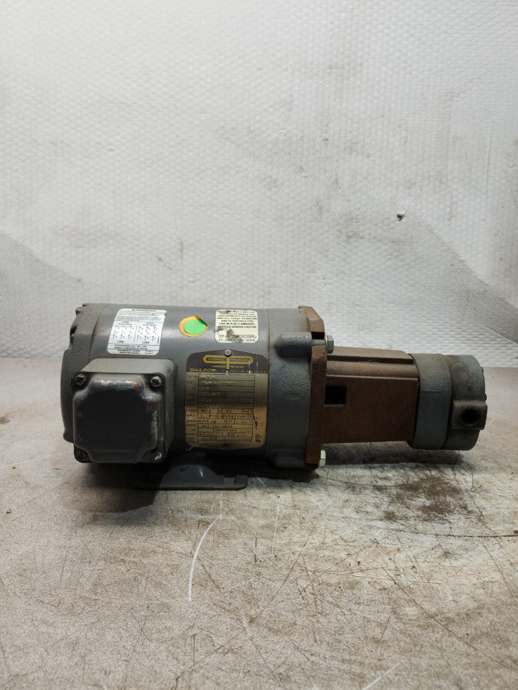 USED Baldor-Reliance Motor HP 1/4, 230/440V, 1725 RPM, 3PH, 883-4, 34J826-0139G1