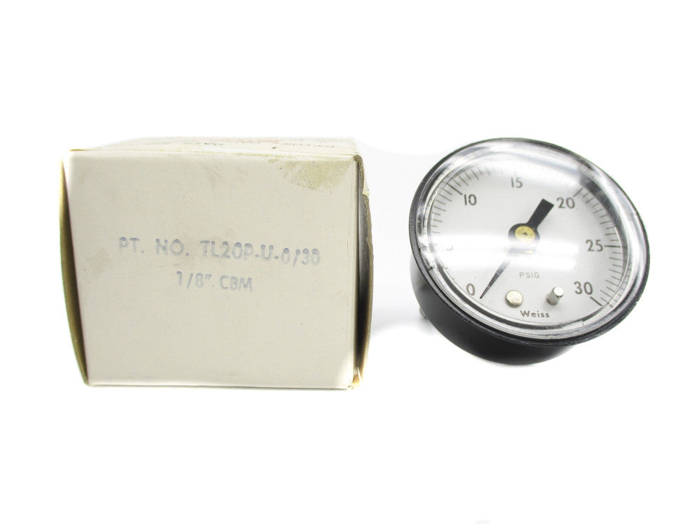 WEISS TL20P-U-0/30 0-30PSIG NSMP