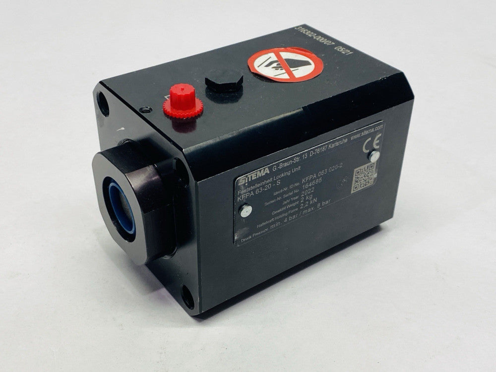 Sitema KFPA 63-20-S KFPA Series Pneumatic Locking Unit 2.2kN