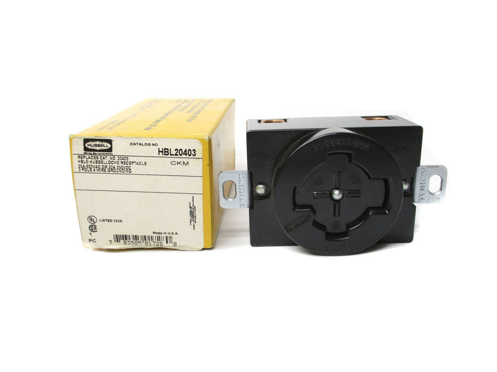HUBBELL HBL20403 600VAC 30A NSMP