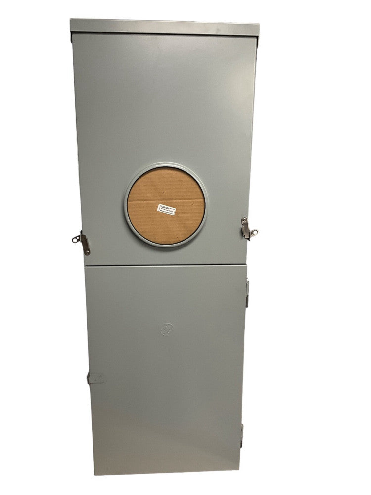 GE TSMR2020CSCU 1 PH, 3W 40-Spaces with Bypass Meter Socket, 200A, 120/240 VAC.