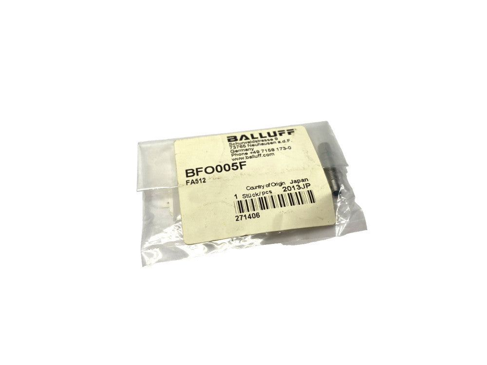 Balluff BFO005F Fiber Accessory/Clamping Sleeve FA512 BFO D22-LA-AC-20