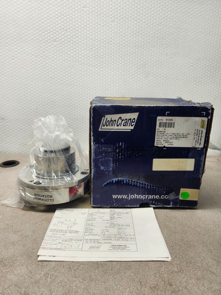 NEW IN BOX JOHN CRANE SEAL ASSEMBLY 2.375'' M123093
