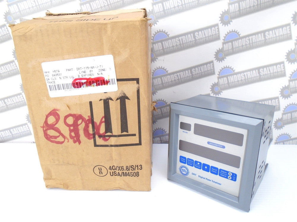 Micro Motion - DRT115-NA-J-T1 - Digital Rate Totalizer - 115 V - (NEW in BOX)