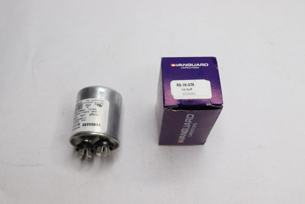 Vanguard Run Capacitor 370V AC 10 µF RD-10-370
