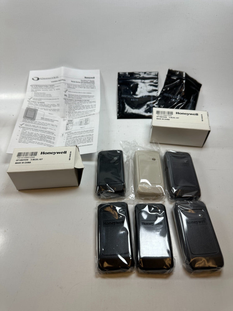 Honeywell OP10BZH0N 3 Bezel Kit 1 White 5 Charcoal (Lot of 2) New Fast Ship