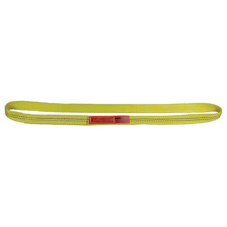 Lift-All En1102nx6 Web Sling, Type 5, 6 Ft L, 2 In W, Nylon, Yellow