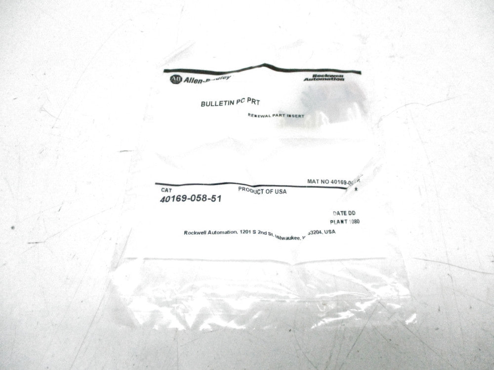 ALLEN BRADLEY 40169-058-51 NSMP