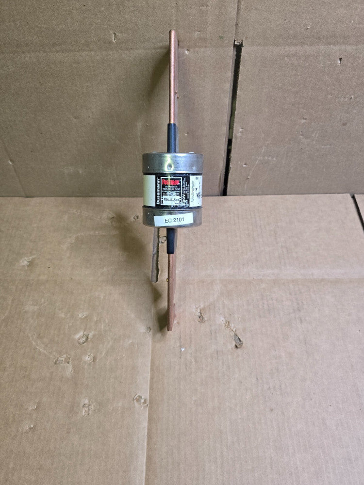 COOPER BUSSMANN FRS-R-500 FUSETRON DUAL ELEMENT TIME-DELAY FUSE 500A 600V NEW !