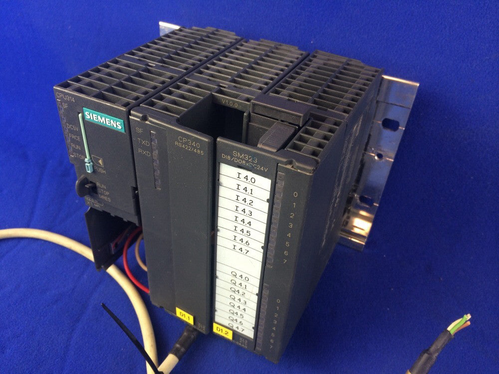 SIEMENS SIMATIC S7 6ES7 314-1AF11-0AB0, 6ES7 340-1CH02-0AE0, 6ES7 3231BH01-0AA0