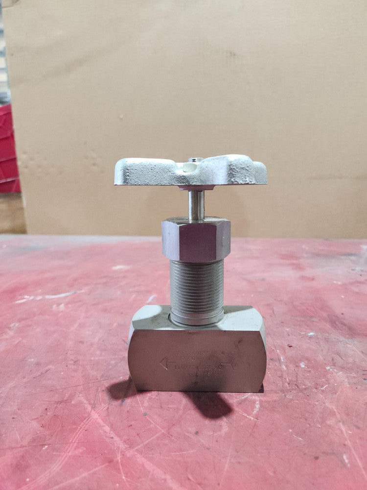 NEW NO BOX Rego 3/4" NPT Needle Valve, 10000 PSIG FFG2006SSTA 4-37