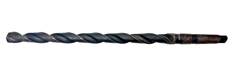 COOLANT THROUGH 57/64" DRILL BIT, 2-FLUTE, OAL 18-3/4"