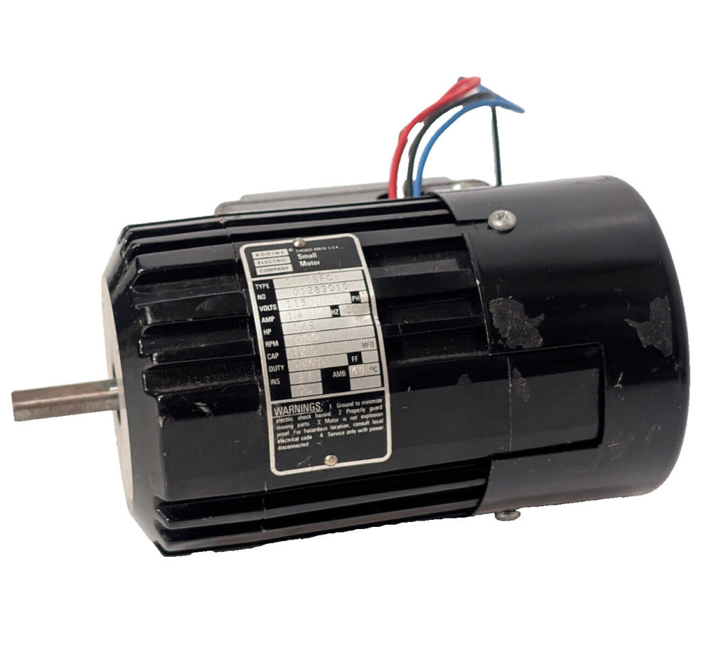 Bodine Electric Co. 34X6BFC1 Small Motor 1/9HP, 115V, 1Ph, 1.4A, 60Hz, 1700RPM