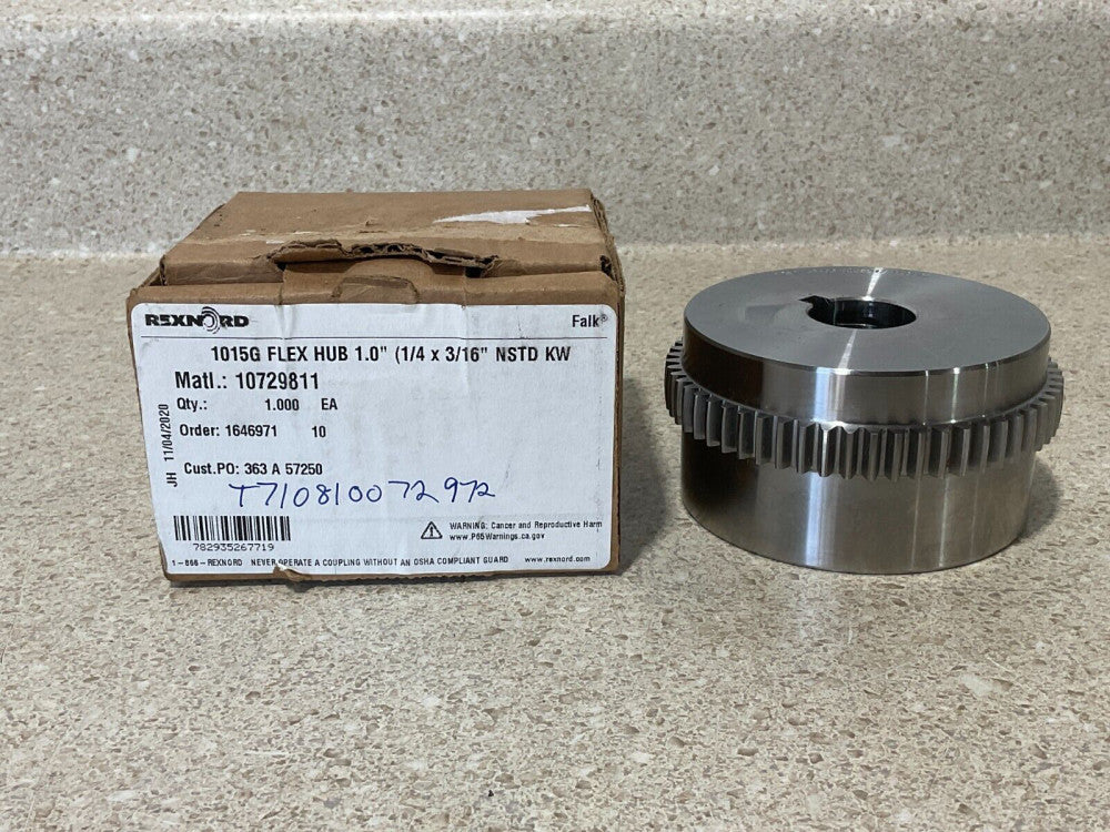 Rexnord 1015G Flexhub 1" NEW