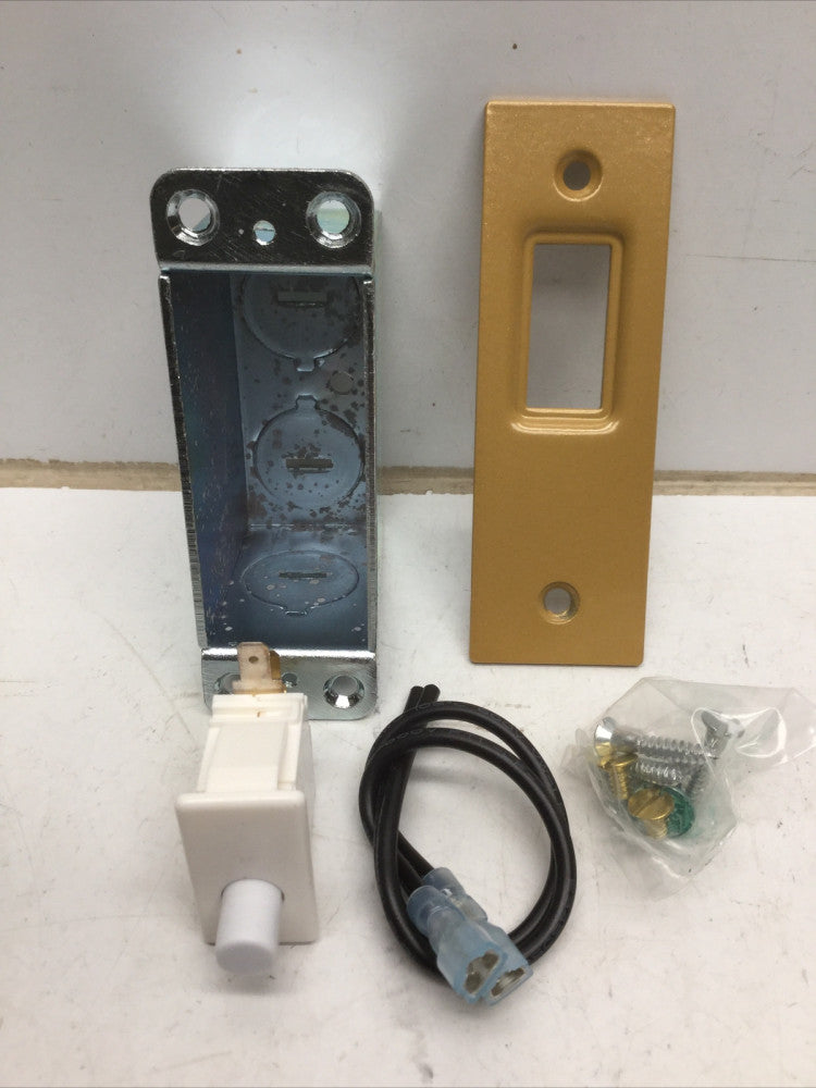 BRIDGEPORT PB-301N Door Light Switch, 120VAC, N/O & N/C
