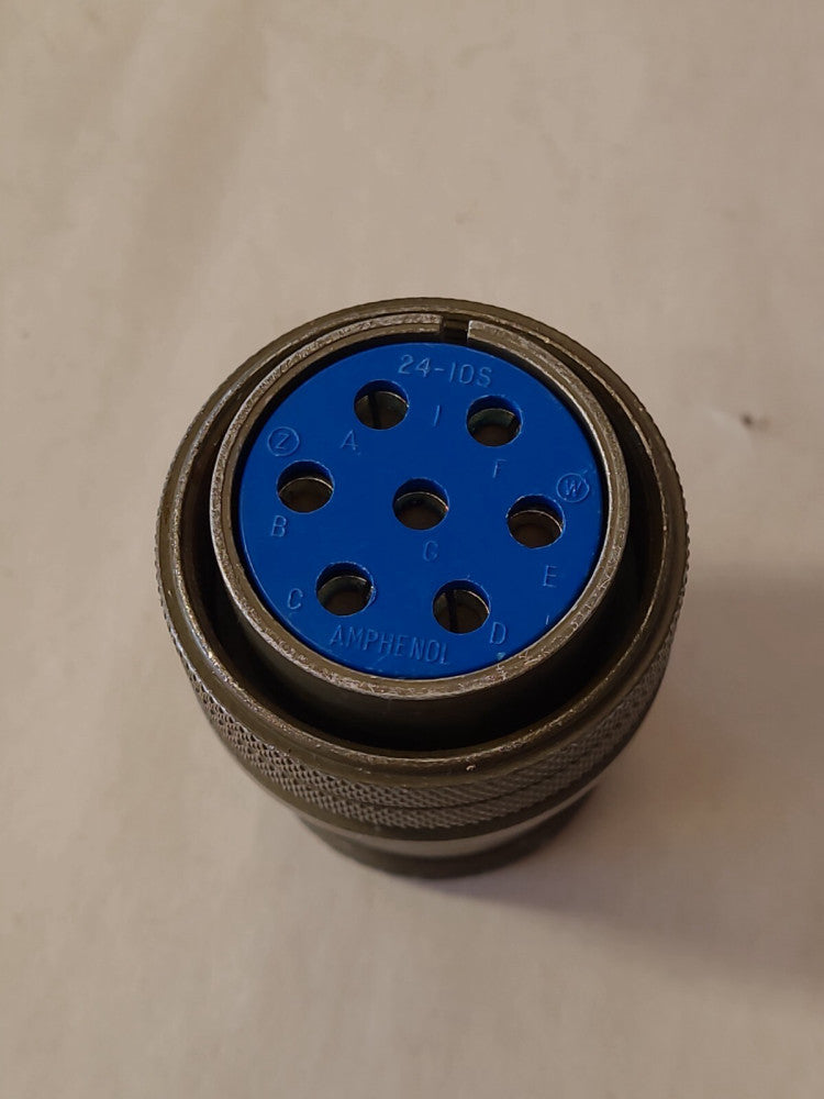 NOS Amphenol 97-3106A-24-10S Straight Round 7 Pin Connector