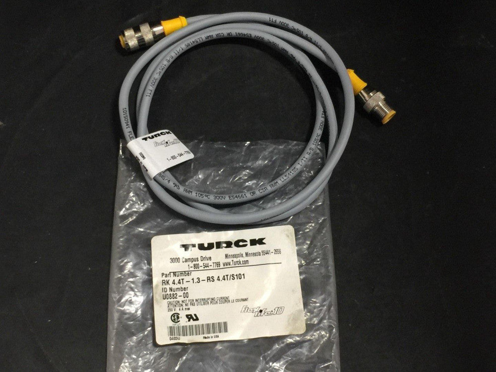 TURCK RK 4.4T-1.3-RS 4.4T/S101 FLEXLIFE 10 MOLDED CORDSET