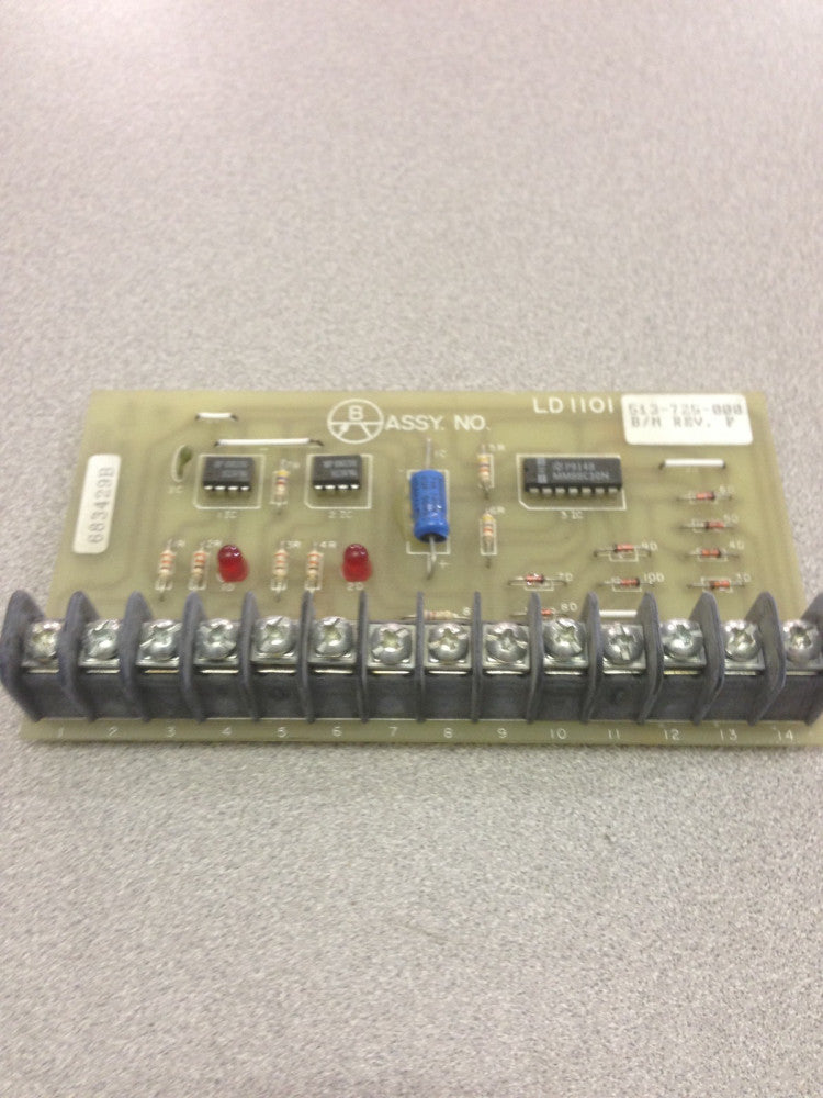 NEW NO BOX BURTON 413-162-000 CIRCUIT BOARD LD 1101 513-725-000 REV F