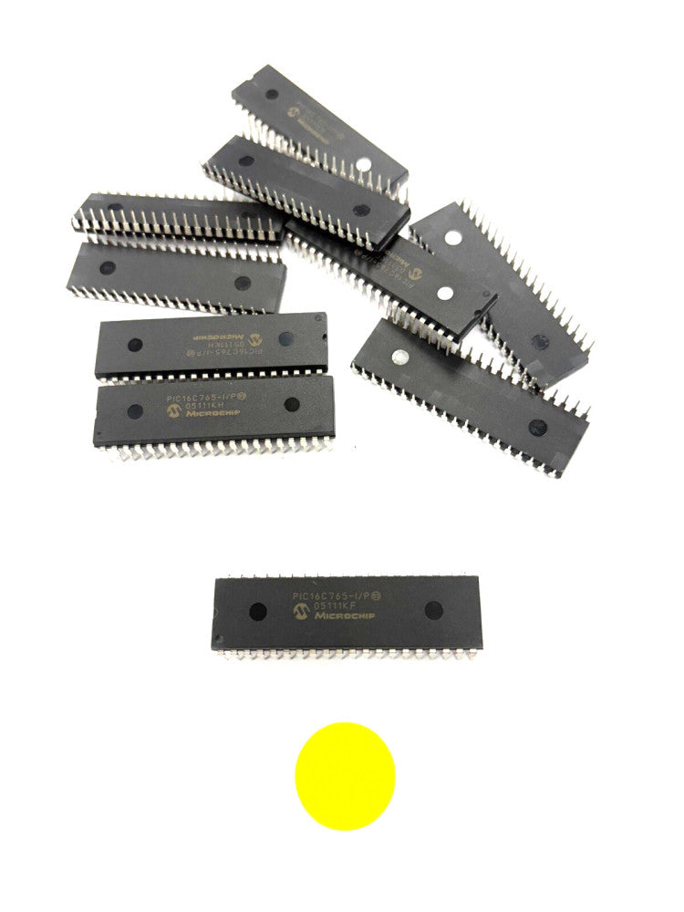 MICROCHIP INTEGRATED CIRCUIT MICROCONTROLLER PIC16C765-I/P 05111KH LOT OF 10
