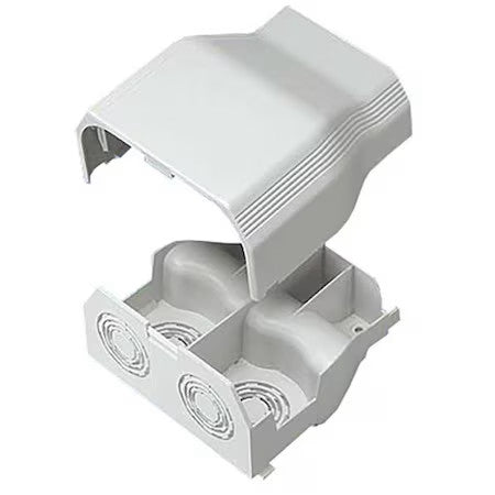 Panduit T70eeiw Entrance End,Off White,Pvc,Ends