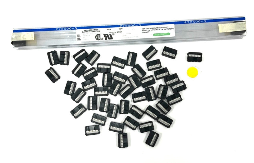 RIBBON CABLE CONNECTORS 1658620-3 WIRE TO BOARD 16 POSITION LOT OF 48