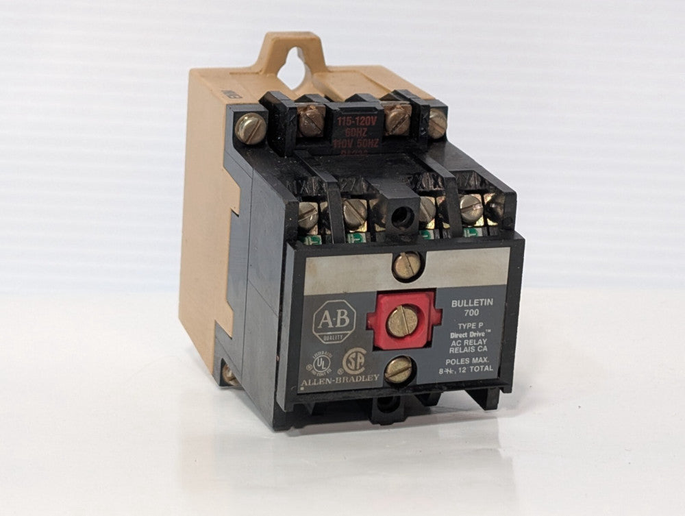 Allen Bradley 700-P400A1 AC Relay, Series B, Coil: 110v @ 50Hz, 115-120v @ 60Hz