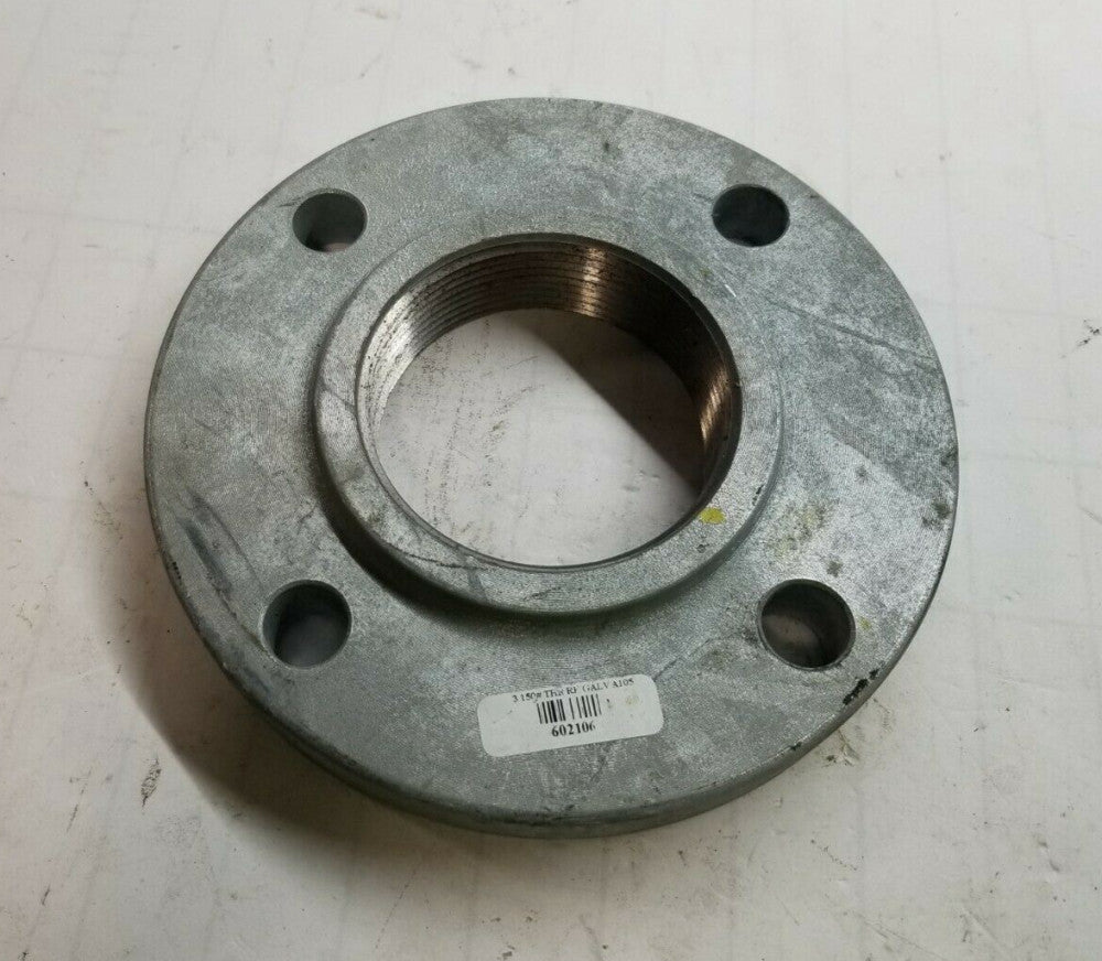KERKAU 3" WELDING NECK FLANGE A105 150# GALVANIZED 602106