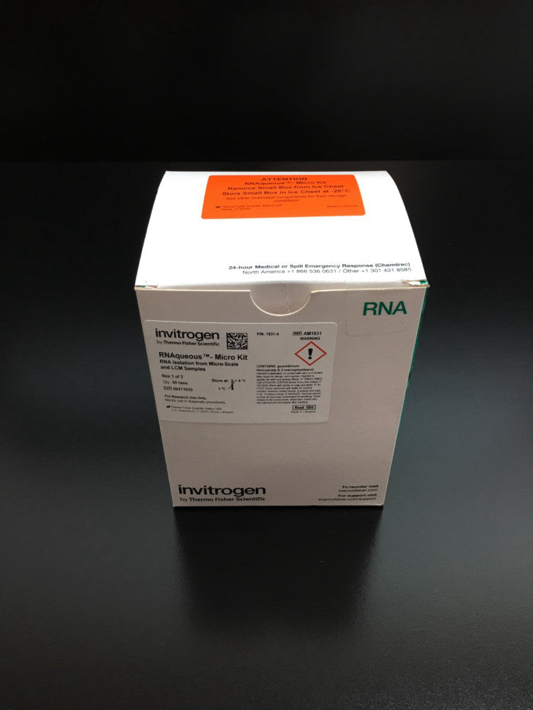 Invitrogen REF AM1931 RNAqueous Micro Total RNA Isolation Kit