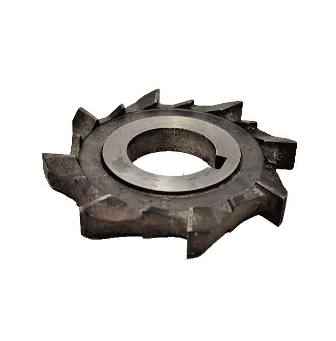 B&S STAGGERED TOOTH MILLING CUTTER 3" DIAMETER 3/8" WIDTH 1" ARBOR 18-TEETH